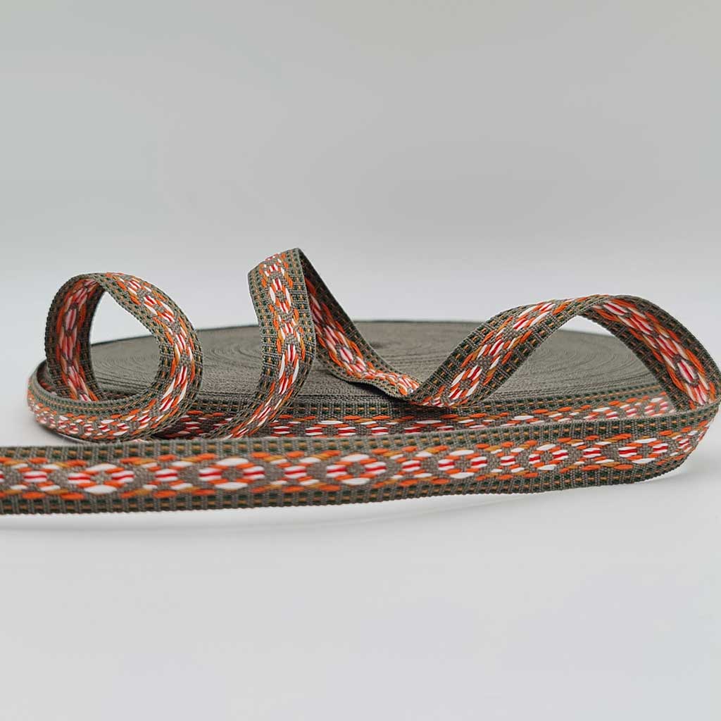 medesign kulp Ethnic Ribbon Jacquard Woven