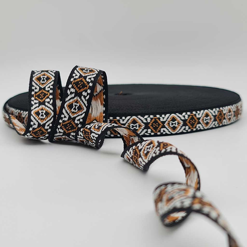 medesign kulp Ethnic Ribbon Jacquard Woven