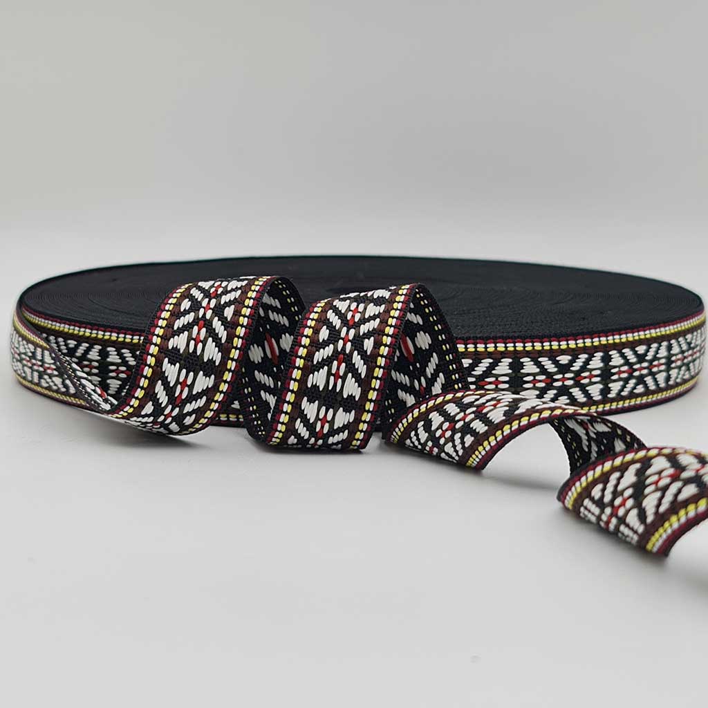 medesign kulp Ethnic Ribbon Jacquard Woven