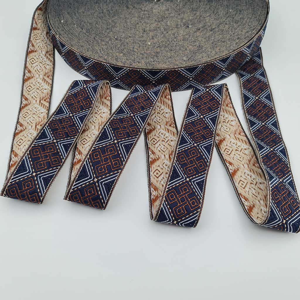 medesign kulp Ethnic Ribbon Jacquard Woven