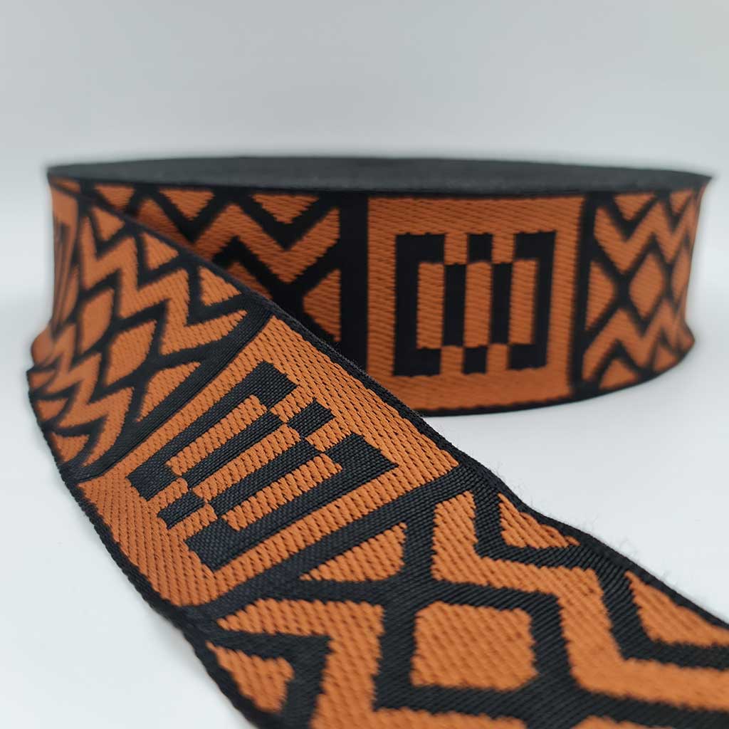 medesign kulp Ethnic Ribbon Jacquard Woven