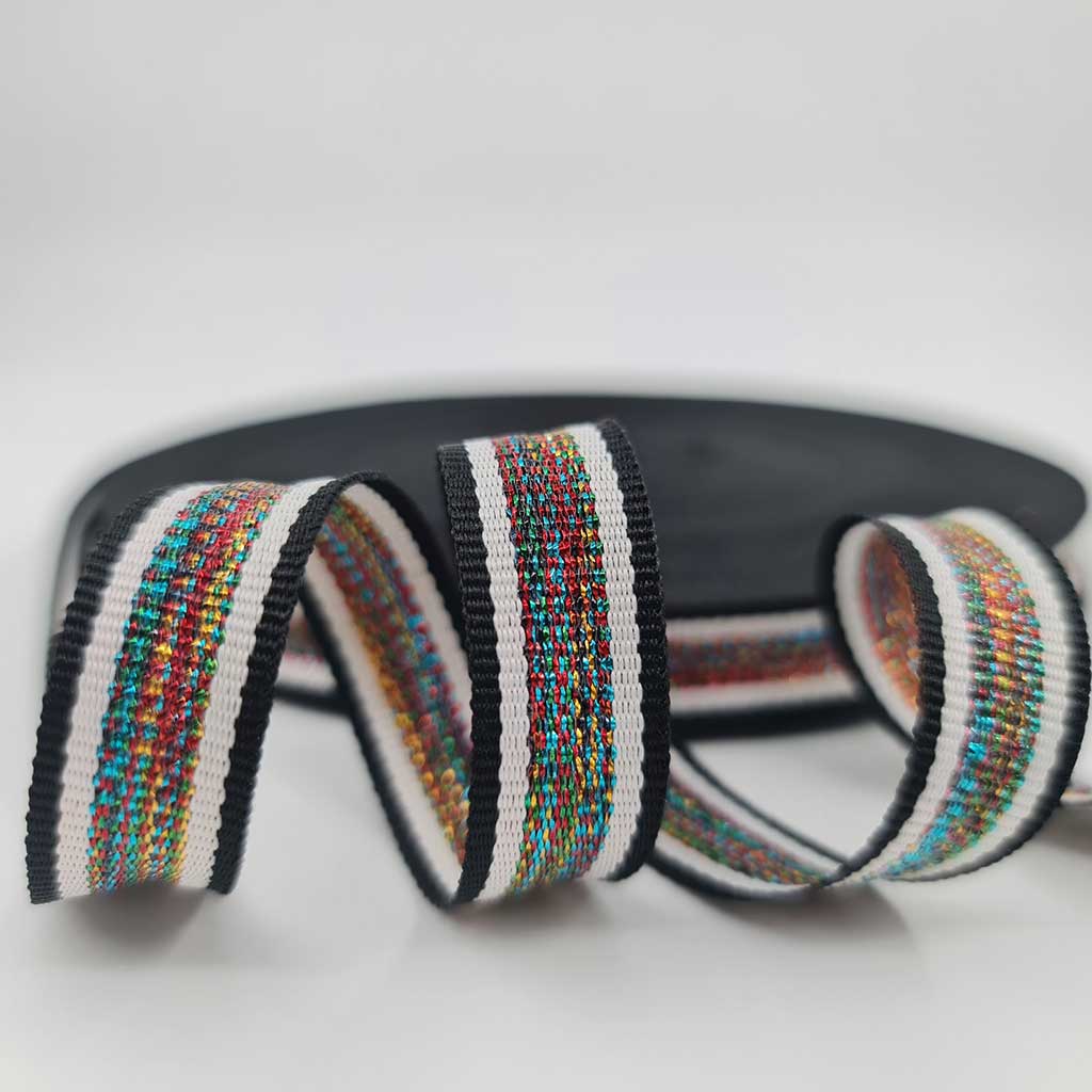 medesign kulp Ribbon Lurex Multicolour Grosgrain Woven