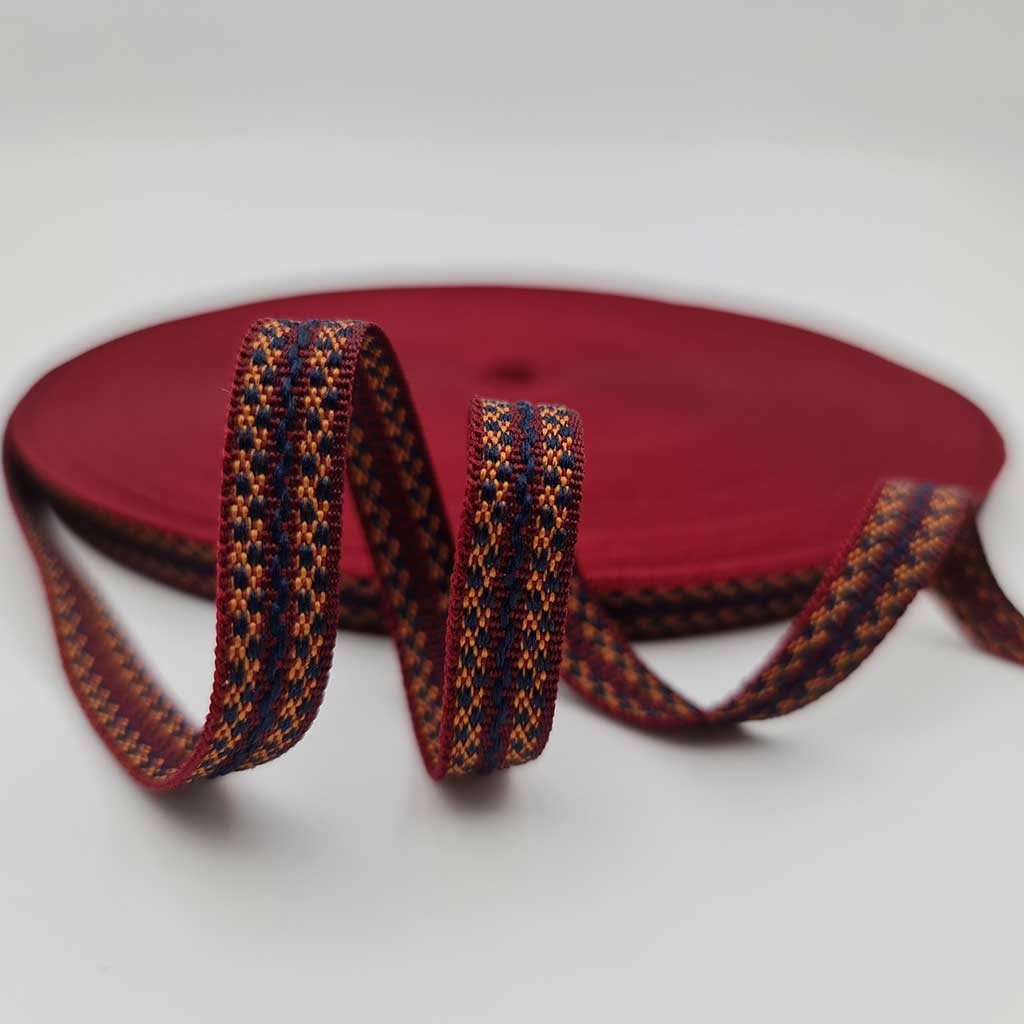 medesign kulp Dot Pattern Ribbon Woven