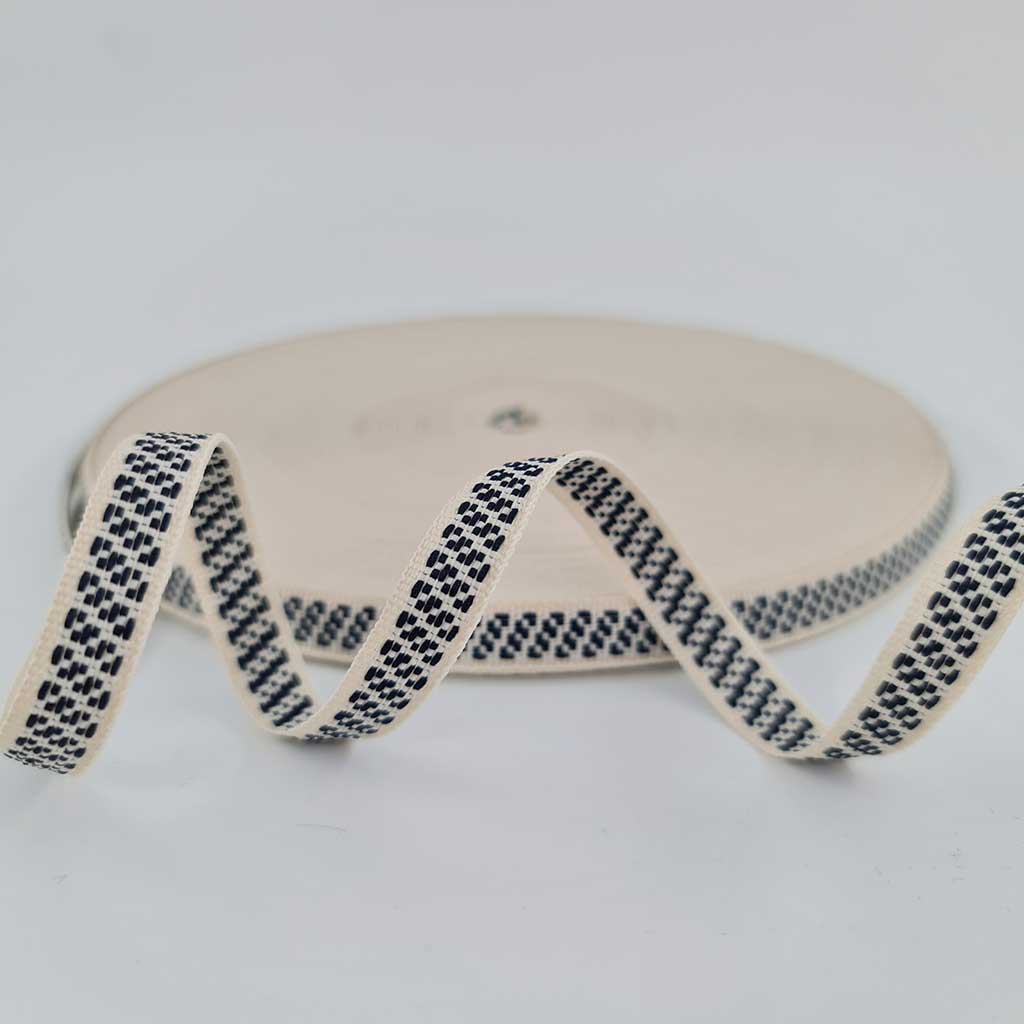 medesign kulp Diagonal Pattern Ribbon Woven