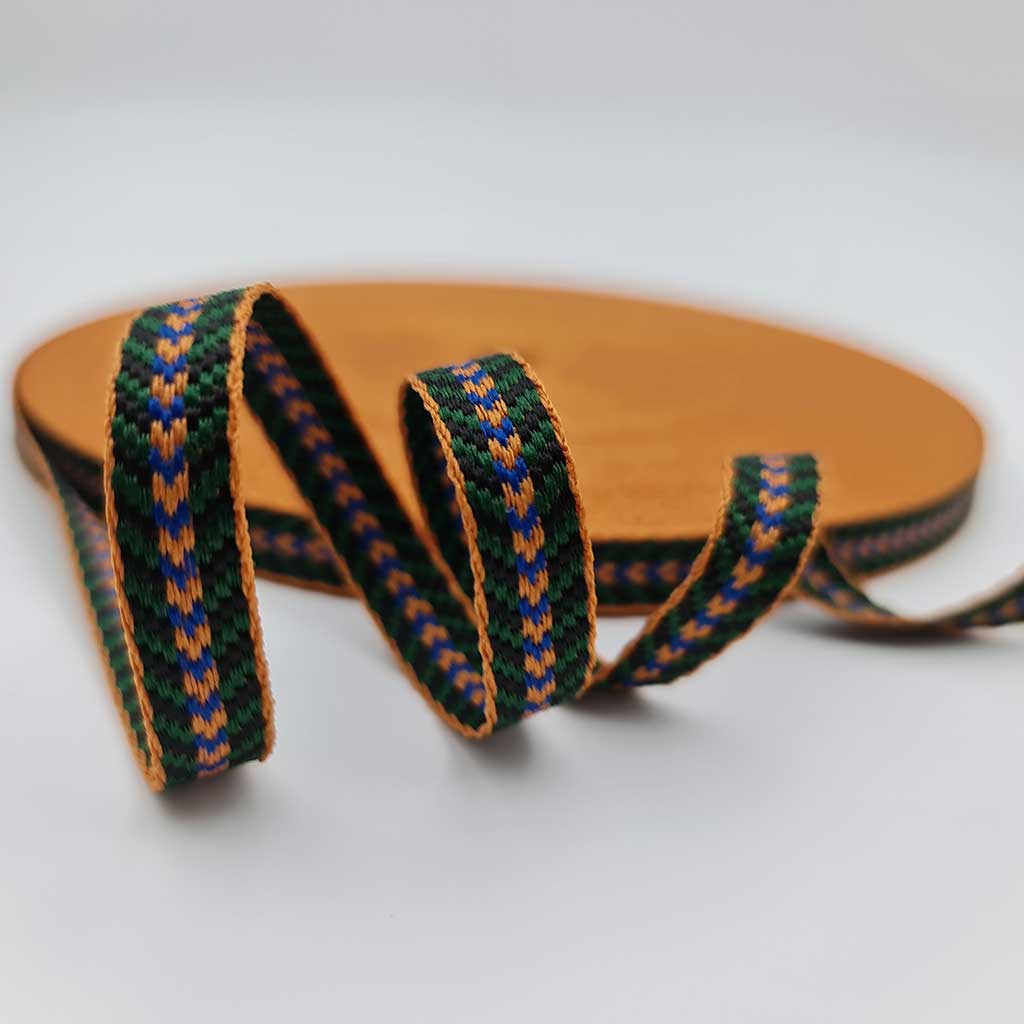 medesign kulp Ethnic Arrow Pattern Ribbon Woven