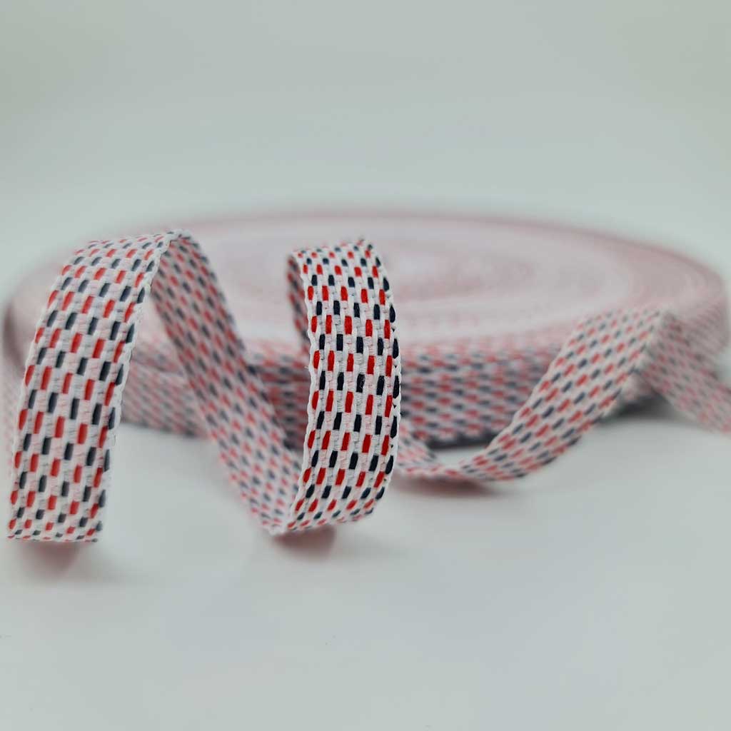 medesign kulp Dot Pattern Ribbon Woven